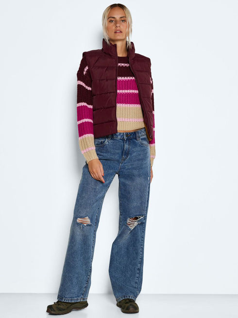 Noisy May Γιλέκο Αμάνικο Μπορντώ