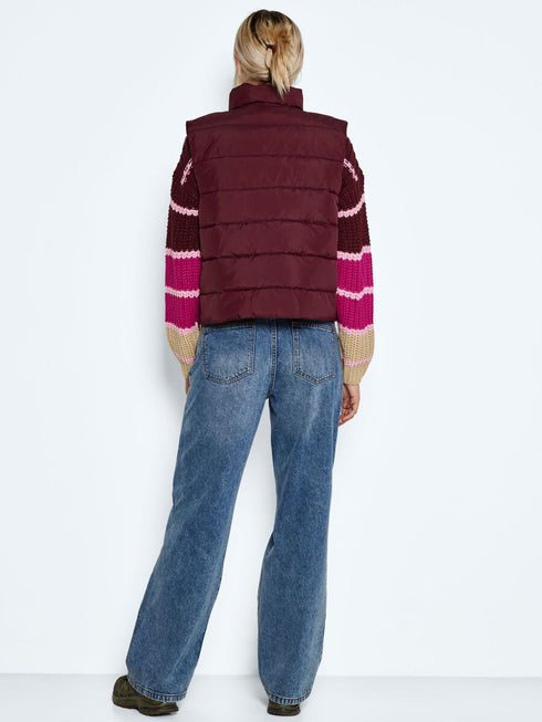 Noisy May Γιλέκο Αμάνικο Μπορντώ