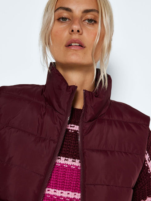 Noisy May Γιλέκο Αμάνικο Μπορντώ