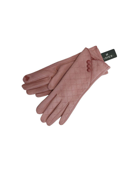 Verde Γυναικεία Γάντια 02-0632 Ρόζ