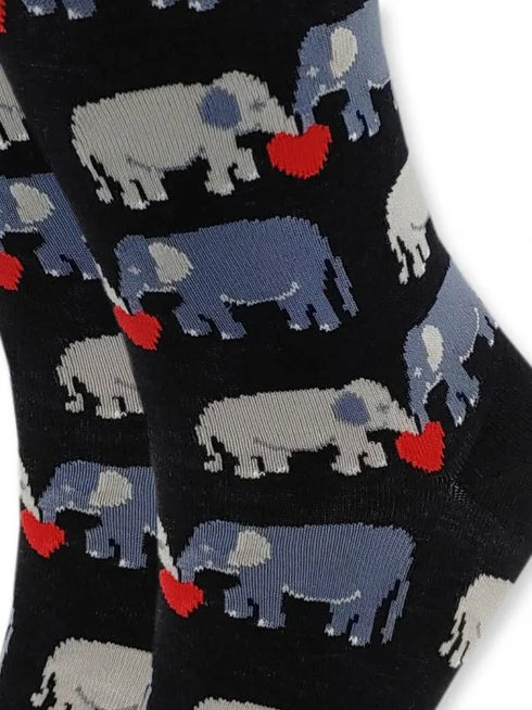 Kάλτσα Unisex με Σχέδιο Elephants