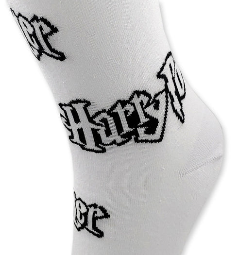 Κάλτσα Unisex με Σχέδιο The Boy Who Lived White