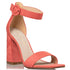 Miss NV Πέδιλα με Χοντρό Τακούνι Κοραλί