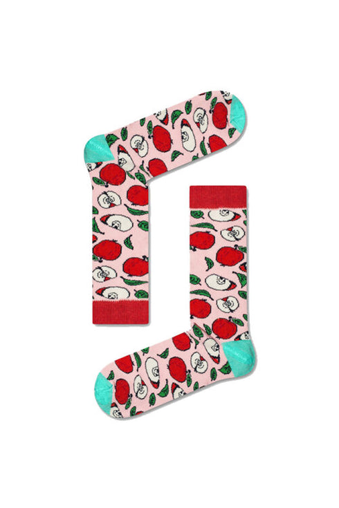 Κάλτσα Unisex με Σχέδιο Apples