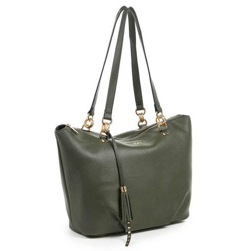 Verde Γυναικεία Τσάντα Ώμου 16-6556 Πράσινο