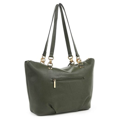 Verde Γυναικεία Τσάντα Ώμου 16-6556 Πράσινο