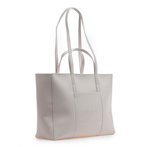 Verde Γυναικεία Τσάντα Ώμου 16-6751 Εκρού