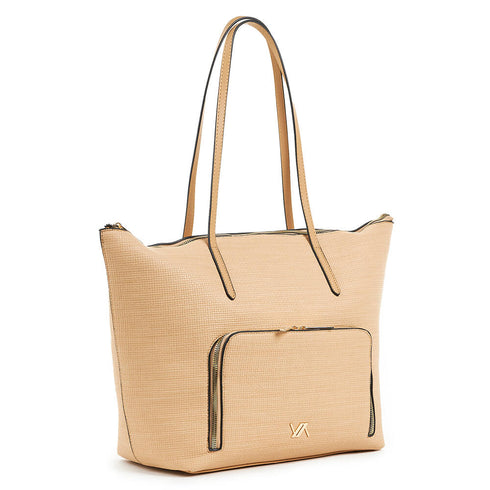 Verde Γυναικεία Τσάντα Ώμου 16-6788 Μπέζ