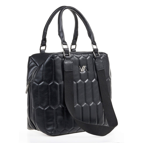 Verde Γυναικεία Τσάντα Ώμου 16-7048 Μαύρο