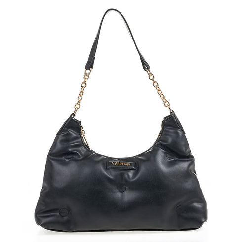 Verde Γυναικεία Τσάντα Ώμου 16-6997 Μαύρο