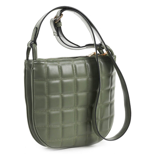 Verde Γυναικεία Τσάντα Χιαστί 16-6528 Πράσινο