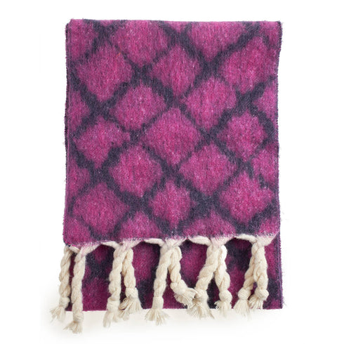 Verde Γυναικείο Κασκόλ 06-1149 Μωβ