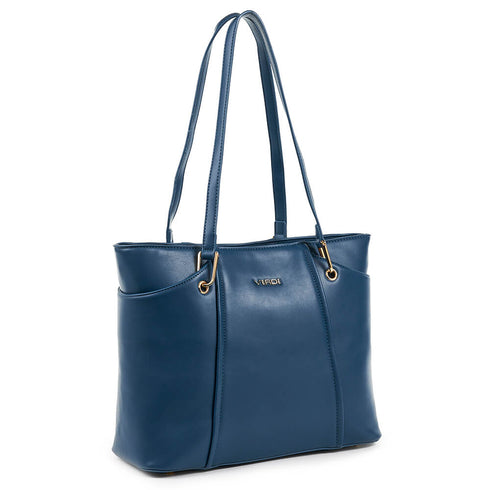 Verde Γυναικεία Τσάντα Ώμου 16-6623 Μπλέ