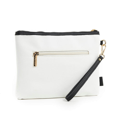 Verde Γυναικεία Τσάντα Χειρός 16-6959 Λευκό