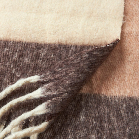 Verde Γυναικείο Κασκόλ 06-0955 Καφέ