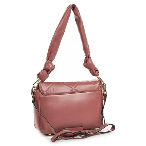 Verde Γυναικεία Ώμου - Τσάντα Χιαστί 16-6519 Σκούρο Ρόζ