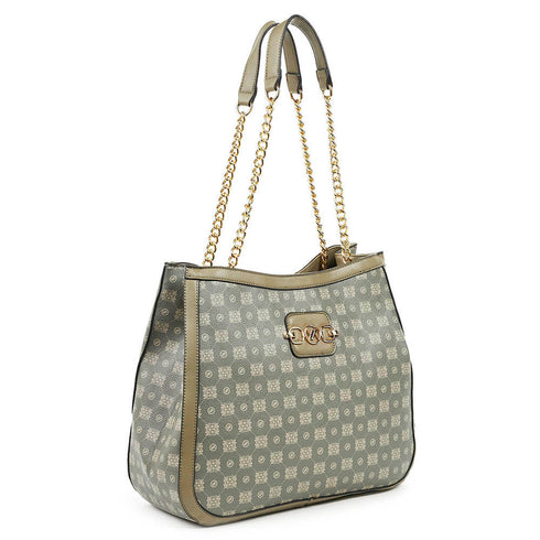 Verde Γυναικεία Τσάντα Ώμου 16-6638 Χακί