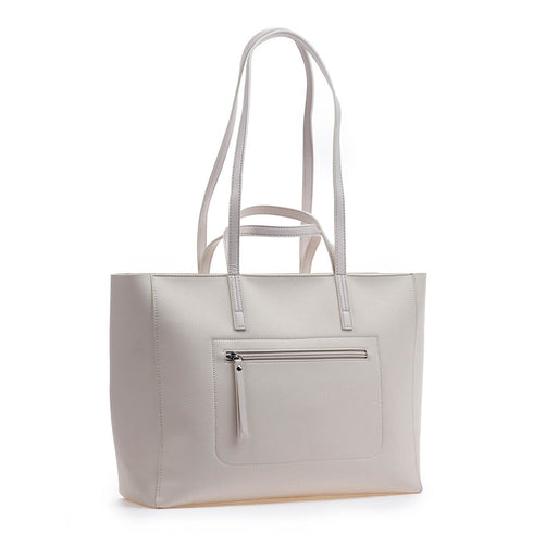 Verde Γυναικεία Τσάντα Ώμου 16-6751 Εκρού