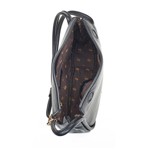 Verde Γυναικεία Τσάντα Ώμου 16-7064 Μαύρο