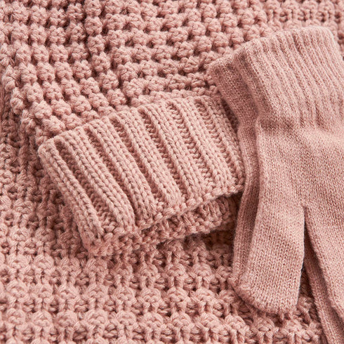 Verde Γυναικείος Σκούφος - Κασκόλ/Λαιμός - Γάντια 12-0336 Ρόζ