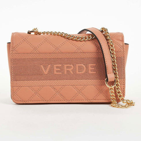 Verde Γυναικεία Τσάντα Ώμου 16-6821 Πορτοκαλί