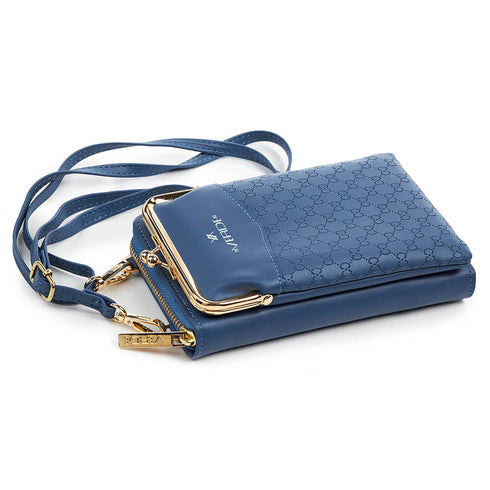 Verde Γυναικείο Πορτοφόλι 18-1242 Μπλέ