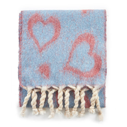 Verde Γυναικείο Κασκόλ 06-1112 Μπλε