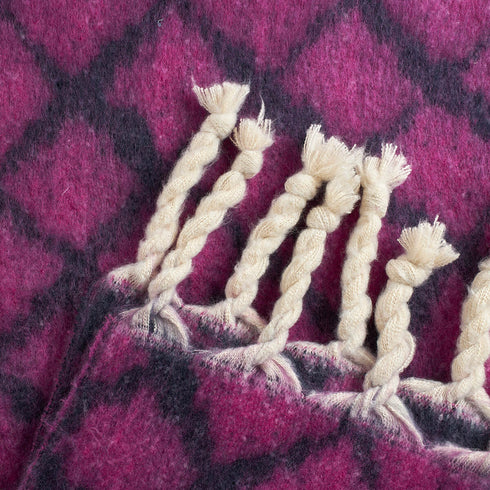 Verde Γυναικείο Κασκόλ 06-1149 Μωβ