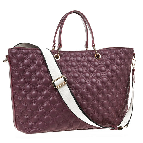 Verde Γυναικεία Τσάντα Χειρός-Ώμου 16-7143 Μπορντώ