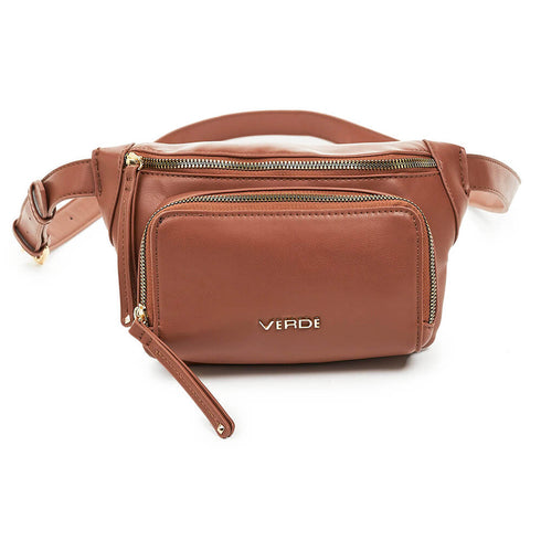 Verde Γυναικείο Τσαντάκι Μέσης 16-6620 Κάμελ