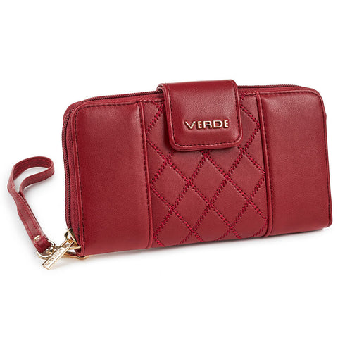 Verde Γυναικείο Πορτοφόλι 18-1248 Μπορντώ