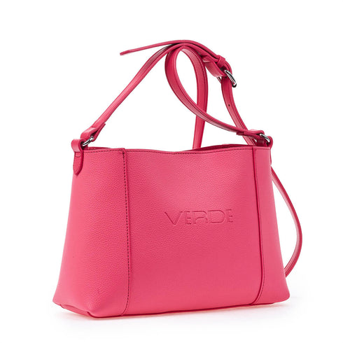 Verde Γυναικεία Τσάντα Χιαστί 16-6752 Φούξια