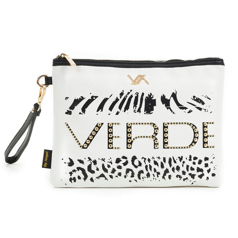 Verde Γυναικεία Τσάντα Χειρός 16-6959 Λευκό