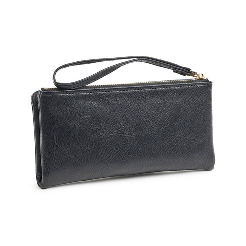 Verde Γυναικείο Πορτοφόλι 18-1240 Μαύρο