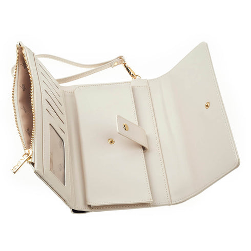 Verde Γυναικείο Πορτοφόλι 18-1302 Λευκό