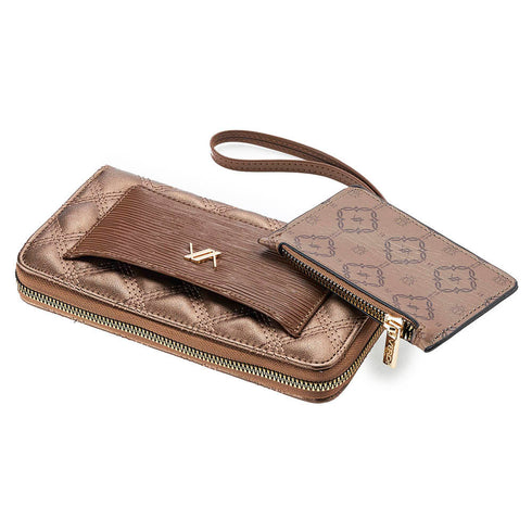 Verde Γυναικείο Πορτοφόλι 18-1282 Μπρονζέ