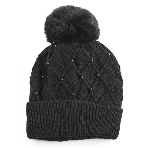 Verde Γυναικείος Σκούφος 12-0318 Μαύρο