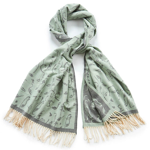 Verde Γυναικεία Πασμίνα 06-1052 Μέντα