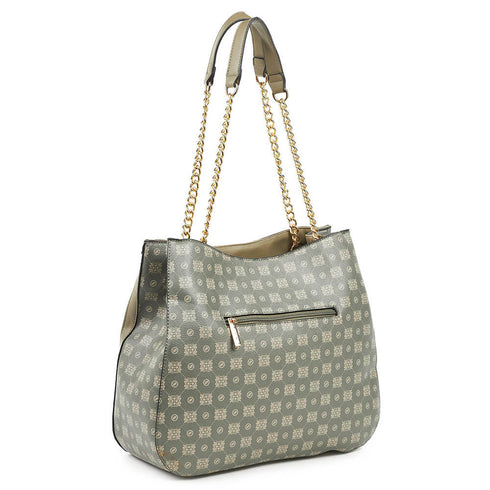 Verde Γυναικεία Τσάντα Ώμου 16-6638 Χακί