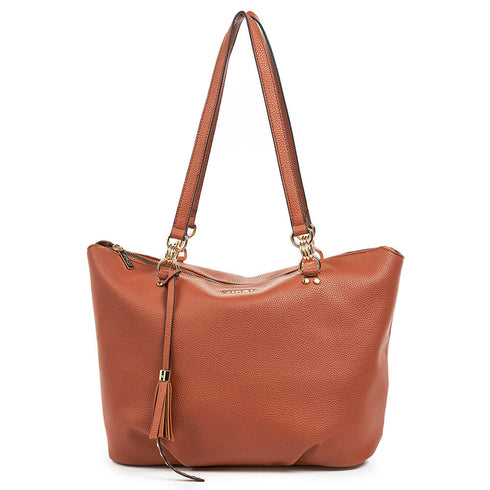 Verde Γυναικεία Τσάντα Ώμου 16-6556 Κάμελ