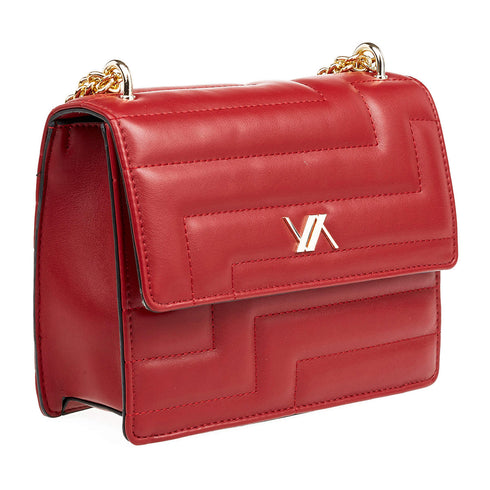 Verde Γυναικεία Τσάντα Ώμου 16-6967 Κεραμιδί