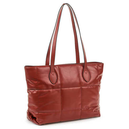 Verde Γυναικεία Τσάντα Ώμου 16-6560 Κεραμιδί