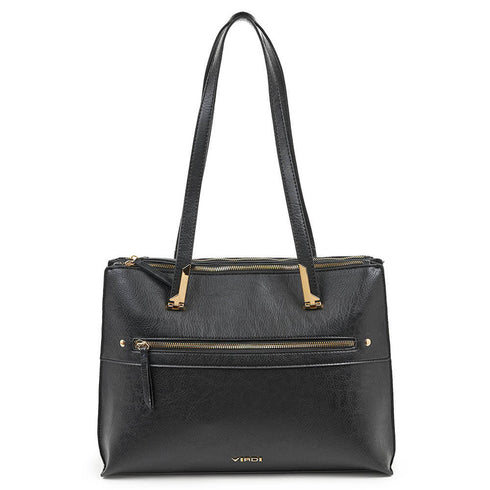 Verde Γυναικεία Τσάντα Ώμου 16-6682 Μαύρο