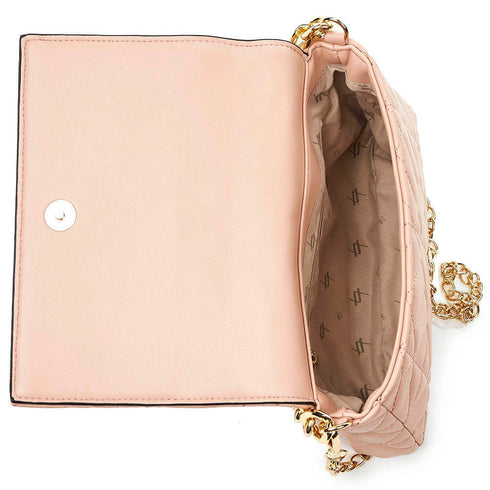 Verde Γυναικείο Τσαντάκι Βραδινό 01-1495 Φυσικό Ρόζ