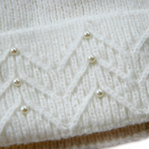 Verde Γυναικείος Σκούφος 12-0331 Λευκό