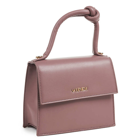 Verde Γυναικεία Τσάντα Χειρός 16-6619 Λιλά
