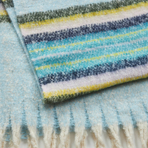 Verde Γυναικείο Κασκόλ 06-1013 Ανοιχτό Μπλέ