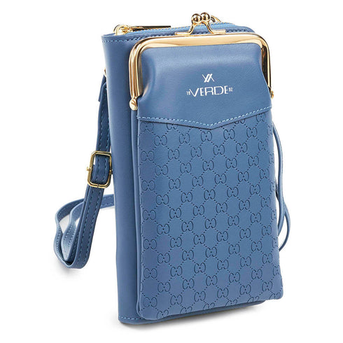 Verde Γυναικείο Πορτοφόλι 18-1242 Μπλέ