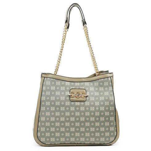 Verde Γυναικεία Τσάντα Ώμου 16-6638 Χακί