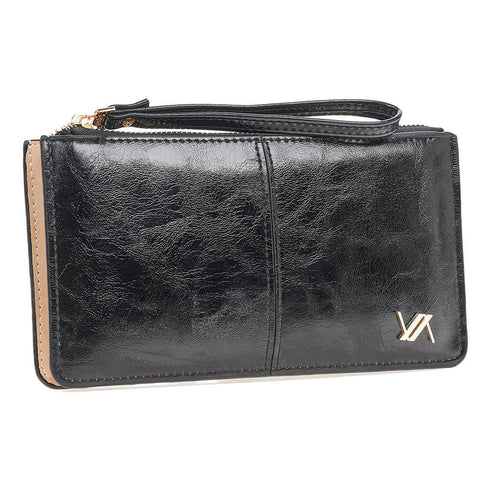 Verde Γυναικείο Πορτοφόλι 18-1235 Μαύρο